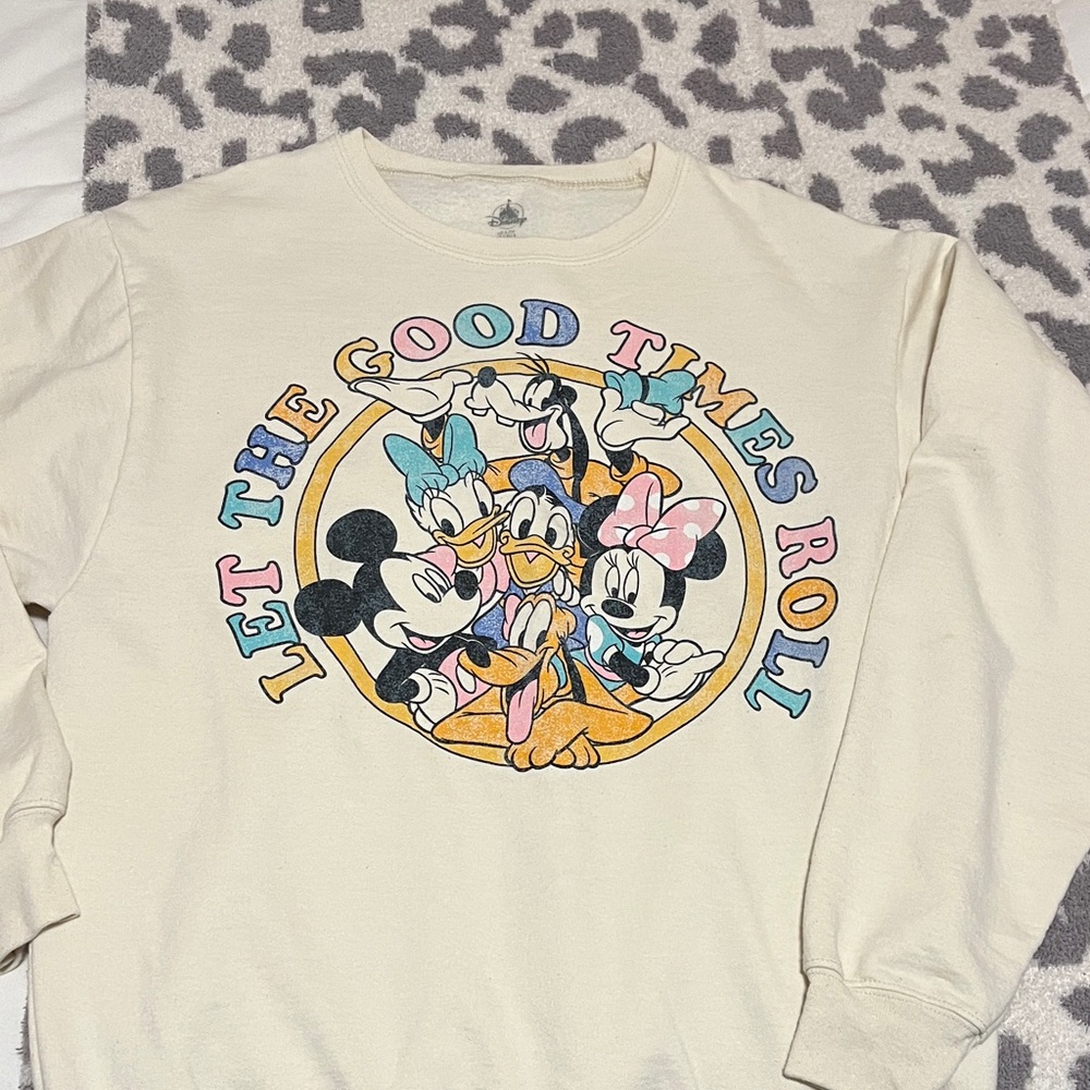 Disney Cream Sweatshirt